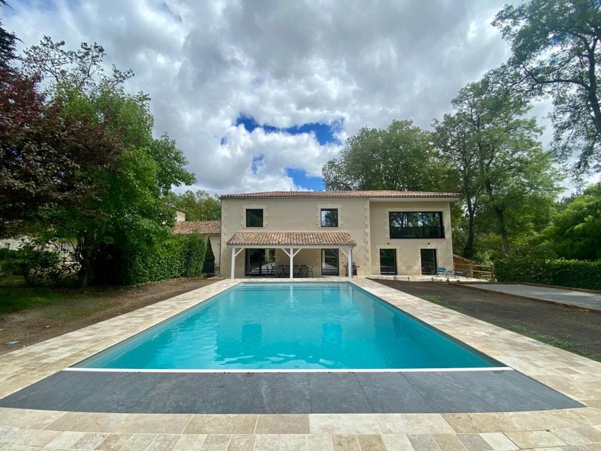 La Maison L'Eperon, Stylish 5 Star Villa Surrounded By Vineyard Near Saint Emilion Vérac Exterior photo