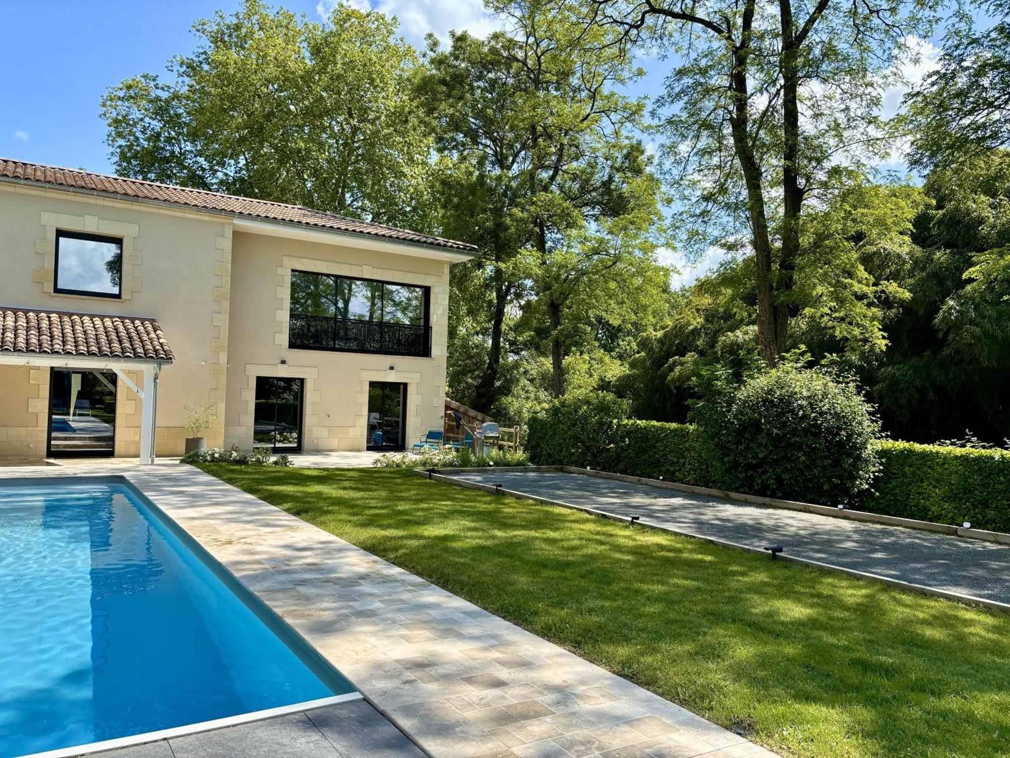 La Maison L'Eperon, Stylish 5 Star Villa Surrounded By Vineyard Near Saint Emilion Vérac Exterior photo